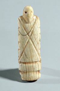 Figura di uomo barbuto